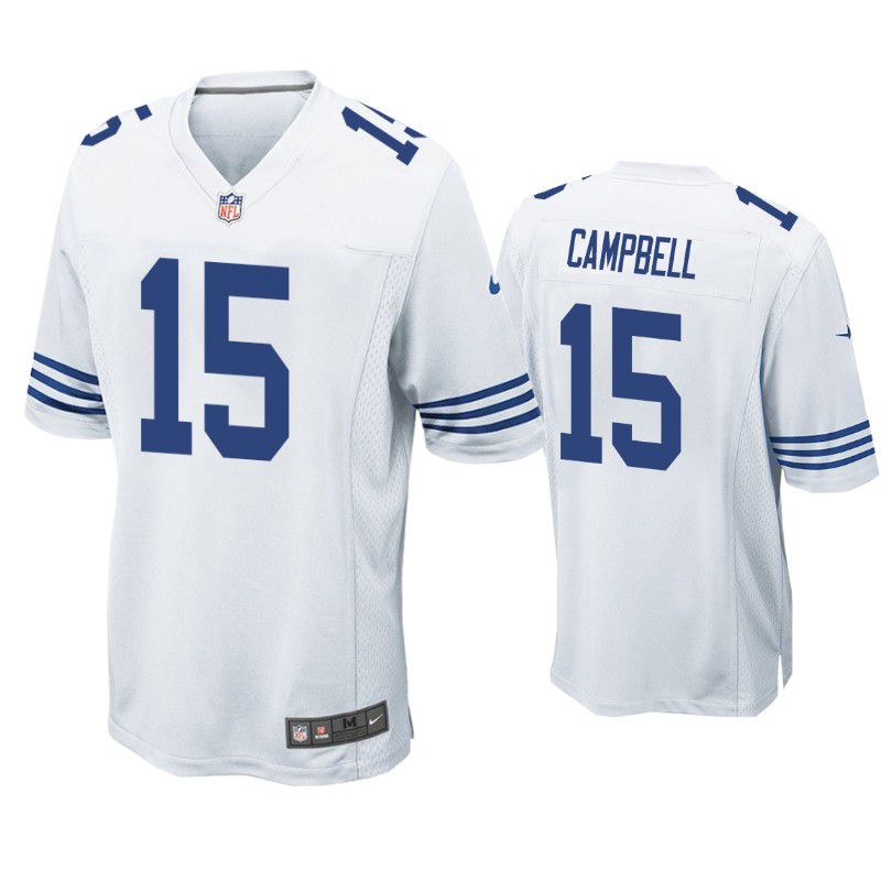 Men Indianapolis Colts #15 Parris Campbell Nike White Player Game NFL Jersey->indianapolis colts->NFL Jersey